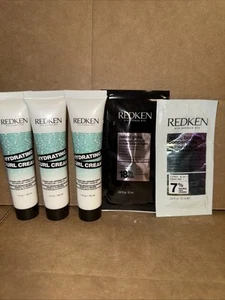 REDKEN Hydrating Curls Cream – 1oz Sample + Samples SET OF 5 FREE SHIPPING!! - Picture 1 of 4