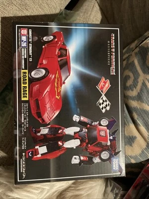 ROAD RAGE MP-26 TRANSFORMERS Masterpiece Corvette Authentic Tomy Takara  - Image 1 of 4