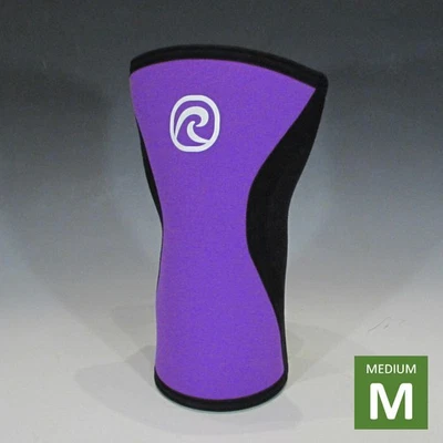 Rehband Womens 5mm Rx Knee Support 7751W (Purple/Black, M)  Neoprene Sport Brace - Image 1 of 4