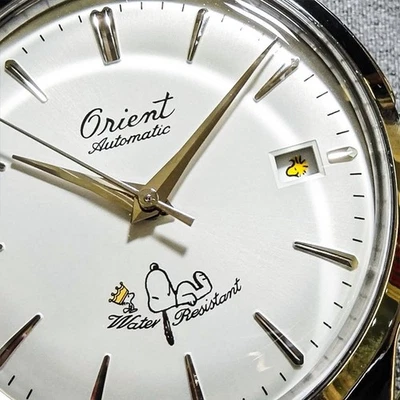 ORIENT x PEANUTS Snoppy & Woodstock 75th Anniversary Limited Bambino RA-AC0M16S - Image 1 of 4