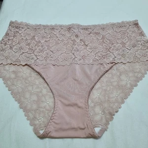 DAMEN SPITZENSLIP GR.52-54 altrosa - Bild 1 von 3