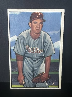 1952 Bowman Mid- Hi Grade Set Break #40 Bubba Church Ex-Mt - Image 1 of 2