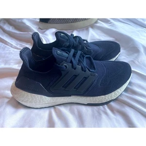 Adidas Ultraboost Parley Ocean Plastic Running Shoes Women's Blue EUC Size 7 - Picture 1 of 14