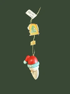 Katie Wohlfahrt Rotenburg Ob Der Tauber Mini Santa Ornament - Picture 1 of 4