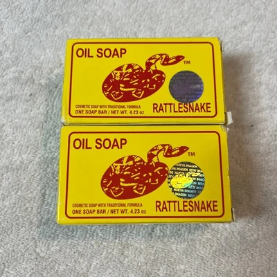 Rattlesnake Oil Soap Bar Jabon De Aceite Vibora Bundle Pack of 2 - Image 1 of 4