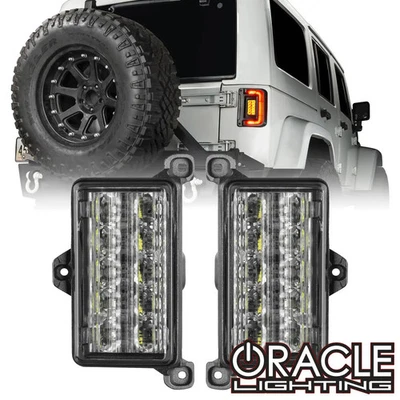 Oracle 5915-JK-023 Dual Amber/White Reverse LED Module for 07–18 Jeep Wrangler - Image 1 of 4