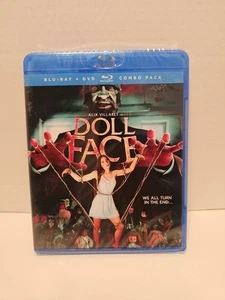 Doll Face Blu-Ray/DVD Combo Pack Unrated Horror Widescreen Edition Brandneu - Bild 1 von 4
