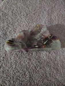 Fluorite Crystal Cloud Tray 5" 278g - Picture 1 of 6