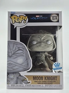 Funko Pop! #1074 Marvel Moon Knight Shop exclusivo + protector suave - Imagen 1 de 7
