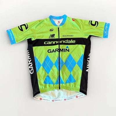 Castelli Cannondale Garmin Team 2.0 Cycling Jersey 2015 Tour de France Size XL - Image 1 of 4