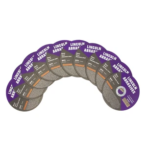 10-PK 4" X 1/16" X 5/8" Cut-off Wheels Cutting Discs Stainless Steel & Metal - Picture 1 of 5