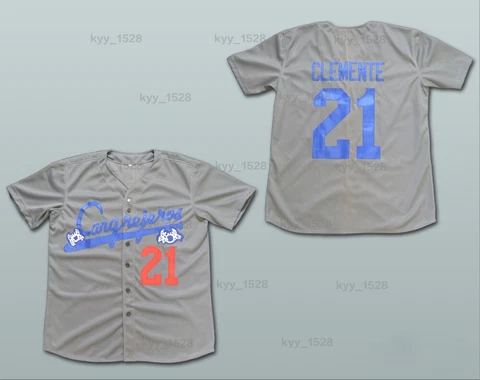 ROBERTO CLEMENTE 21 SANTURCE CRABBERS PUERTO RICO BASEBALL JERSEY Stitched S-6XL Cover