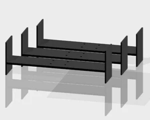 3Stck RC Flügel RC Heckspoiler 1:14, 1:12 Top Speed / High Speed / Basher  - Bild 1 von 1