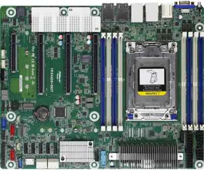 ASrock TRX40 TRX40D8-2N2T Motherboard Supports AMD Ryzen Threadripper TR4+ CPU - Image 1 of 4