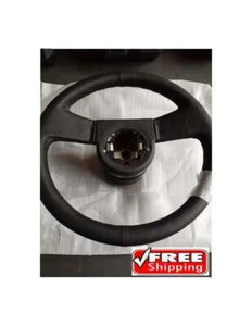 1984 - 1989 Corvette Leather Reproduction Steering Wheel.Classic auto parts NEW! - Picture 1 of 6