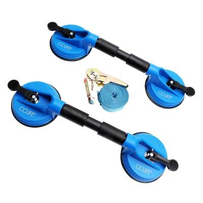 BROILISSIMO Gummisauger Saugheber Vakuumsauger Saugnapf Windschutzscheiben Reparaturset KFZ