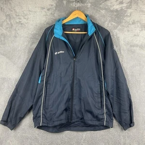 Vintage Lotto Jacket Mens Large Windbreaker Mesh Lining Y2K 90s Retro Track - Picture 1 of 7