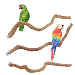 Parrot Perch Climbing Branches Bird Stand Pole Bird Cage Accessories - Picture 1 of 12