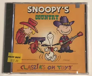 Snoopy's Country Classiks on Toys ~ Various Artist CD ~ NEW - Picture 1 of 5