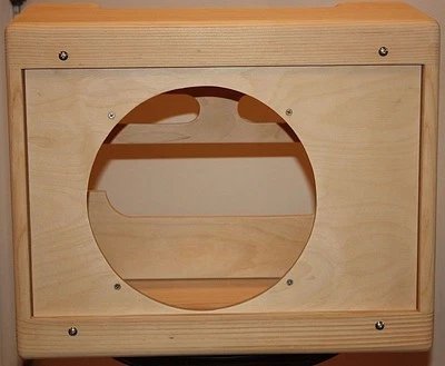 Rawcabs 5e3 1x12 pino panel estrecho tweed de lujo gabinete combinado vacío Foto 1 de 4