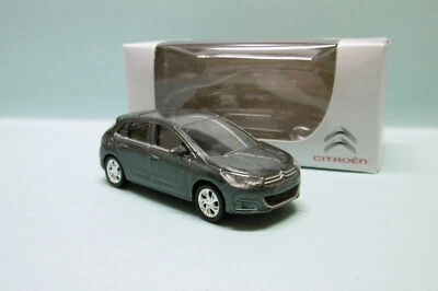 Norev - CITROEN C4 gris foncé métallisé Neuve NBO 3 inches 1/64 - Photo 1/2