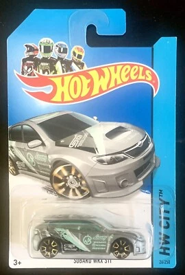2014 Hot Wheels Treasure Hunt Subaru WRX STI Limited Edition #26 Of 250 - Image 1 of 2