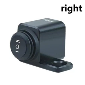 12V Motorcycle Handlebar Mount Aluminum Alloy Switch with ON OFF ON Button - Picture 1 of 12