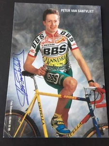 PETER VAN SANTVLIET Cyclecross Radsport signed Autogrammkarte 10x15 - Bild 1 von 1