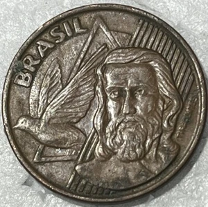 1998 Brazil 5 Centavos Coin w/ Joaquim Jose da Silva Xavier, - Picture 1 of 2