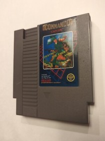 Commando, NES Game Cartridge Only, Nintendo, Tested, Free Shipping