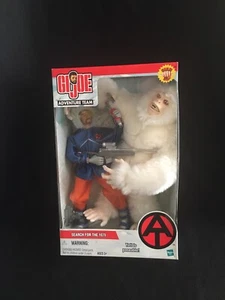 GI JOE ADVENTURE TEAM SEARCH FOR THE YETI NIB ACTION FIGURES HASBRO KUNG FU GRIP - Picture 1 of 12