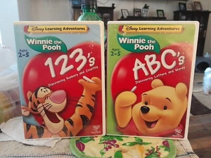 2 DISNEY Learning DVD's Numbers & Words,  See All Photos  - Bild 1 von 7