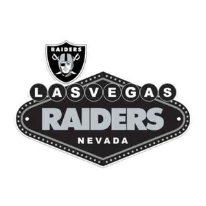 Las Vegas Raiders Steel Sign Logo - Picture 1 of 1
