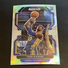 2022-23 Panini Prizm Draft Picks Rookie RC Card Silver Prizm #65 Tari Eason