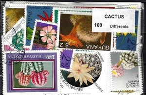Kaktus 100 verschiedene Marken gestempelt - Bild 1 von 1