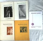 Lot of 5 Vintage Stain Glass Books