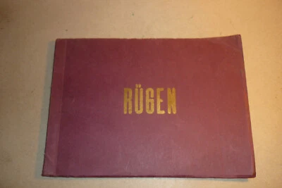 Schönes Heftchen 200x150mm ,, Rügen " mit 10 wunderschönen alten Aufnahmen ! - Bild 1 von 4