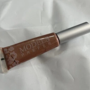 Models Prefer Lip Color gloss Cool Suede Shimmer vintage New Neutral Brown - Picture 1 of 6