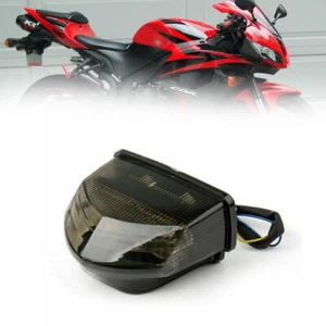 Rear Brake Tail Turn Signals Light LED Smoke Fits For Honda CBR600RR 2009-2012 - Picture 1 of 15