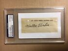 Walter Gerber 1914-29 Browns/Red Sox d.1951  Signed & Mounted 