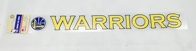 NBA Golden State Warriors Die Cut Car Decal (2"x17") - Image 1 of 2