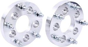 2pc 5x120 to 5x115 Wheel Adapters 1 Inch 14x1.5 Studs for Cadillac CTS CT6 XTS - Picture 1 of 7