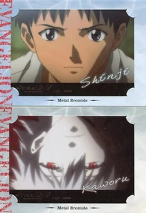 2 Stück Foto Neon Genesis Evangelion Anime Nagisa Kaworu Tabris Ikari Shinji - Bild 1 von 5