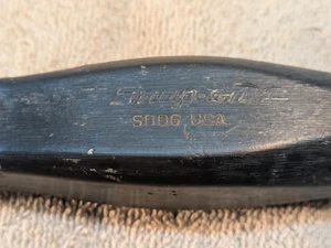 Snap-on MODIFIED Black Handle Screwdriver SDD6 - NOW A SMALL PRY BAR - Nice - Picture 1 of 10