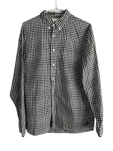 STILL BY HAND Gingham Check Shirt - 100% Cotton - Made in Japan - Men's Size 48 - Picture 1 of 12