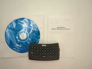 Dell Axim Pocket PC Snap On Keyboard W/ CD Driver & User Manual - ST45-1 - Picture 1 of 6