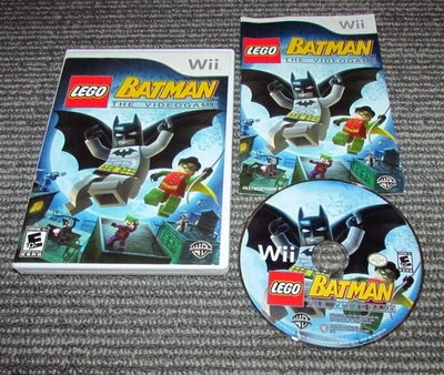 LEGO Batman: The Videogame for Nintendo Wii Complete Fast Shipping - Image 1 of 2