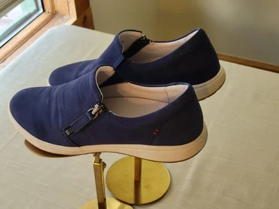 Josef Seibel Caren 22 Sneakers Women's SZ 37/6.5 Blue Nubuck Casual Wear  - Image 1 of 4