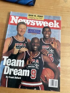 Newsweek Magazine ~ July 6, 1992 ~ "DREAM TEAM" ~ Olympics Team Michael Jordon - Picture 1 of 1