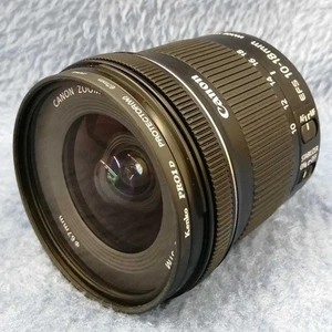 WIDE ANGLE ZOOM LENS EFS10 18MM F4.5 5.6 IS STM CANON - Picture 1 of 4